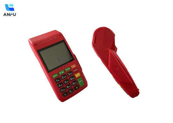 AF75 Traditional POS With Pinpad NFC Kablosuz Kart Okuyucu Modülü Mavi dişli Klavye Pos Terminal