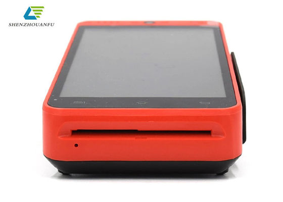 Lityum Pil Pos Android Makine Kaydırmalı Kart Android Dokunmatik Pos