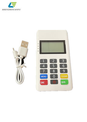 Beyaz Pos Swipe Makinesi OEM El Pos Terminalı ISO Sertifikası