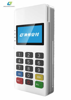 MPOS Swipe Pos Satın Alma Terminali EMV PCI Temassız, 4 Sinyal Işıklı