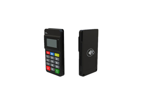 Siyah El Pos Terminali Şık Tasarımlı Pos Terminal Yazıcısı