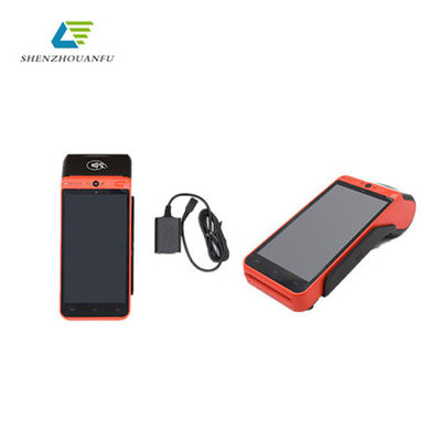 64GB ROM Bellekli Orta Boy Akıllı POS Terminalleri Wi-Fi Bağlantısı