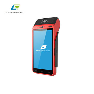 4GB RAM Akıllı POS Terminalleri Parmak İzi Tarayıcı Hepsi Bir Arada Pos Terminali