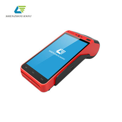 4GB RAM Akıllı POS Terminalleri Parmak İzi Tarayıcı Hepsi Bir Arada Pos Terminali