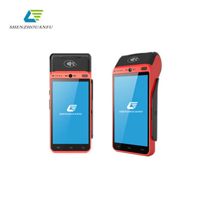 Parmak İzi Tarayıcılı Suya Dayanıklı Akıllı POS Terminalleri Pos Kart Makinesi