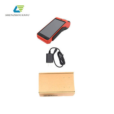 3000mAh Pil ile Çoklu Dokunmatik Mobil POS Terminali USB Bağlantısı