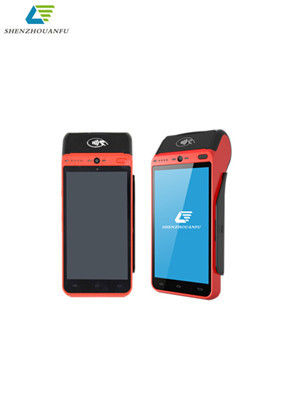 LCD Mobil Android POS Terminali Esnekliği Dört Çekirdekli İşlemci