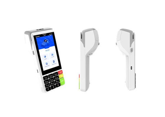 4 inçlik Dokunmatik Ekran Mini Bilgisayar 16G Bellekli Android POS Terminalı 2G / 3G / 4G / WIFI / GPS Mobil POS Sistemi