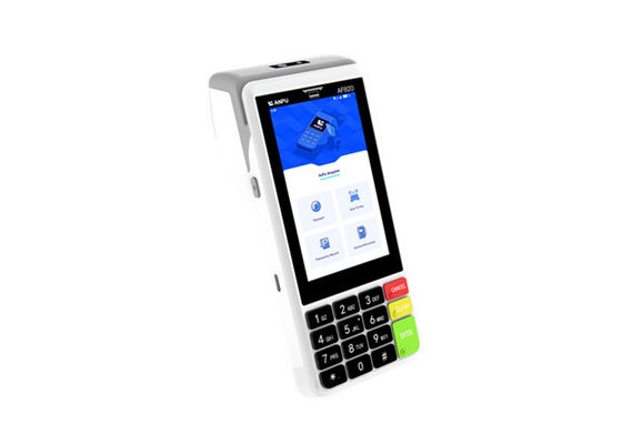 4 inçlik Dokunmatik Ekran Mini Bilgisayar 16G Bellekli Android POS Terminalı 2G / 3G / 4G / WIFI / GPS Mobil POS Sistemi