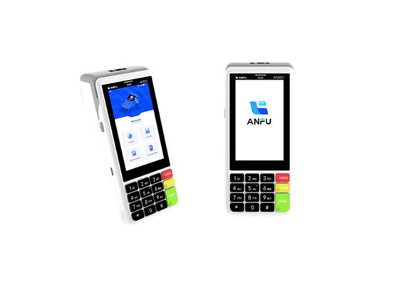 Ucuz Yenilikçi Anfu Android Dokunmatik Ekranlı POS Terminalı NFC Kart Okuyucu ile