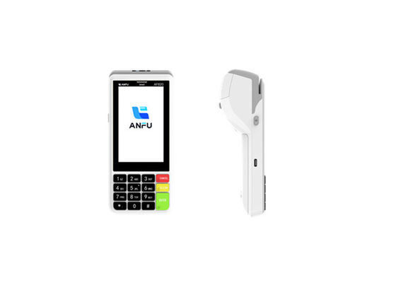 ANFU EMV sertifikalı Android Mobil Akıllı Ödeme POS 4g Elde Taşıma Kart Ödeme NFC Okuyucu ile POS Terminalleri