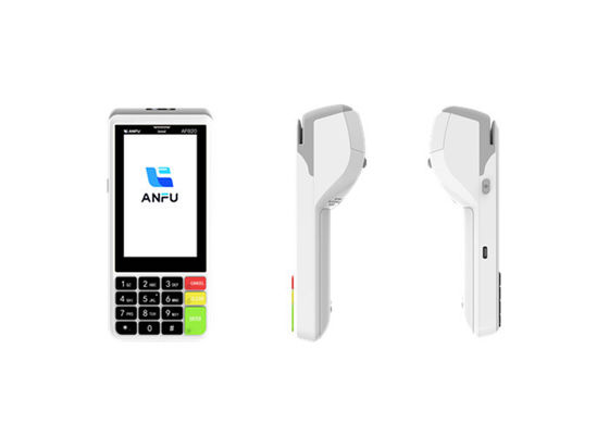 ANFU AF820 Kod tarayıcı 4G / Kablosuz / WIFI Taşınabilir Mobil POS Sistemi ile Android 13 El Alıcı POS Makinesi