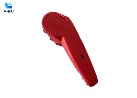 AF75 Yazıcılı Pos Makinesi İngilizce Klavye 2g 3g 4g Kablosuz El Pos Terminalı