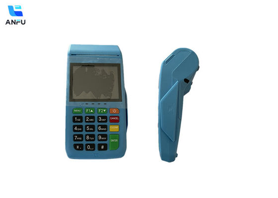 EMV PCI 6.0 sertifikalı ödeme hizmeti için termal yazıcı klavyesi ile akıllı el pos terminali