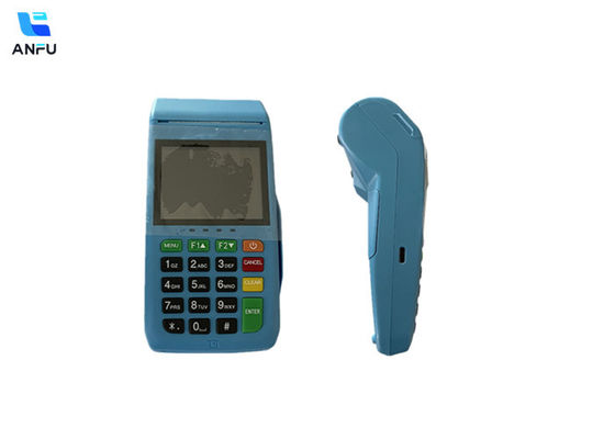 EMV PCI 6.0 sertifikalı ödeme hizmeti için termal yazıcı klavyesi ile akıllı el pos terminali