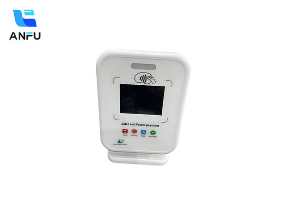 Masaüstü Kablosuz QR Kodu Ses Kutusu 4G ve LCD Ekranlı QF100 Bulut Hoparlörü Perakende Mağazası için