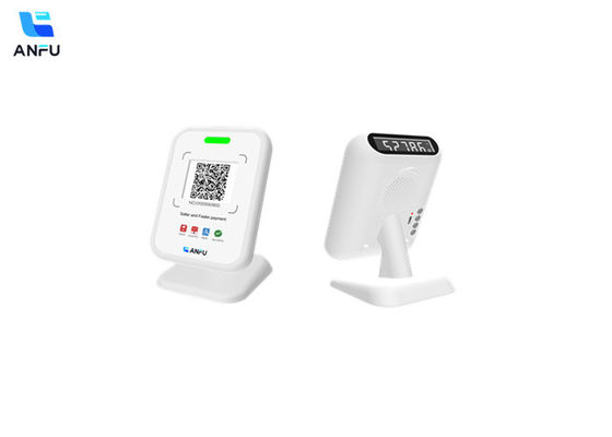 4G / WIFI QR Kod Ödeme SoundBox E-cüzdan Ödeme Toplama Ses Yayıncı Hoparlörüyle Stand