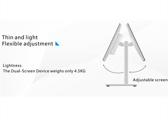 Android Touch Çift Ekranlı POS Sistemi Ziyaretçi Yönetim Sistemi